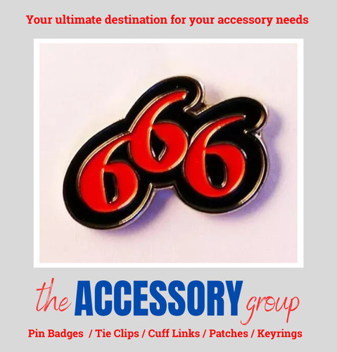New 666 devil - bikers, red
