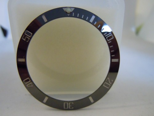 Black ceramic bezel - ceramic, insert