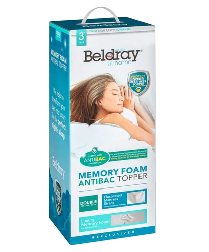 Beldray memory foam mattress - beldray,