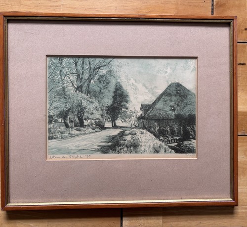 Original etching dutch - etching,