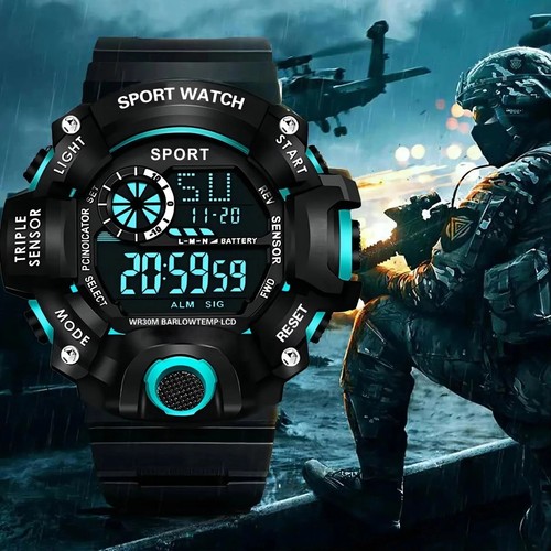 Mens watches big face - face, military