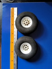 Multiplex RC Aircraft Foam Wheels 58mm 2.25" Dia [Pair]