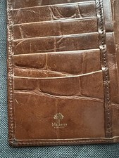 Beautiful Mulberry Brown Leather Wallet Excellent Condition