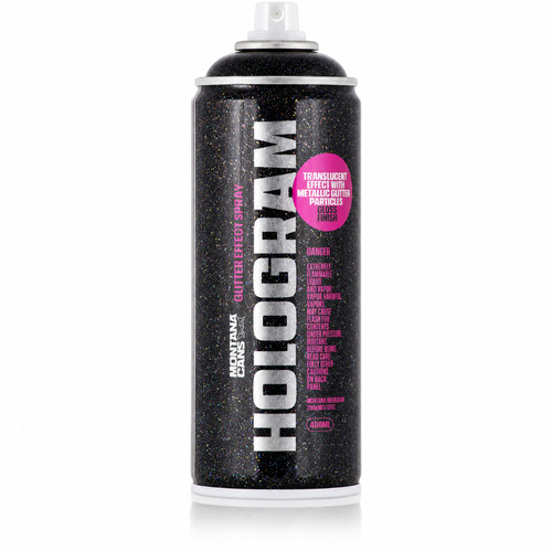 Hologram glitter effect spray - hologram,