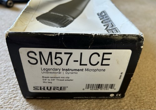 Shure sm57 cardioid dynamic - cardioid,