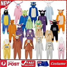 Kids Adults Cartoon Costume Kigurumi Pajamas Pyjamas Cosplay Party Book Week uk