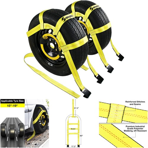 Pack tow dolly - pack, straps