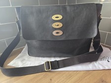 MULBERRY LARGE BLACK LEATHER
