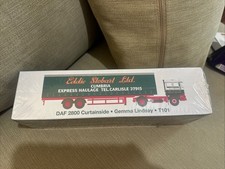 Atlas Editions Eddie Stobart DAF 2800 Curtainside Gemma Lindsay T101 1:76 model