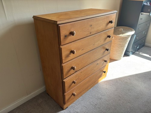 Wooden chest drawers - wooden, of