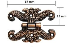 2 Rustic Vintage Butterfly