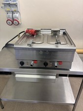twin-tank electric deep fat