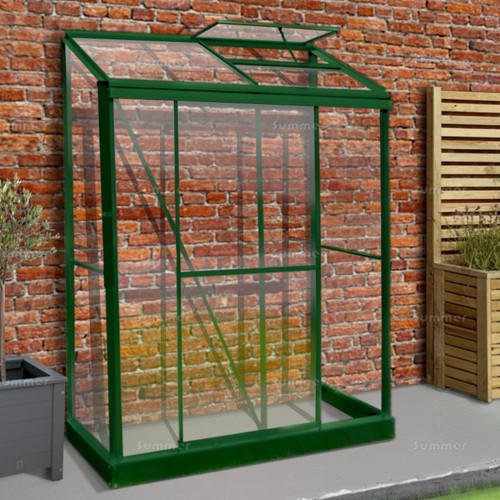 Toughened glass aluminium - glass,