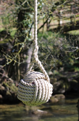 Bespoke monkey fist rope - monkey,