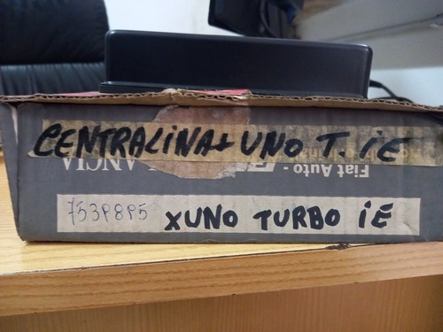 Fiat uno turbo control unit - turbo,