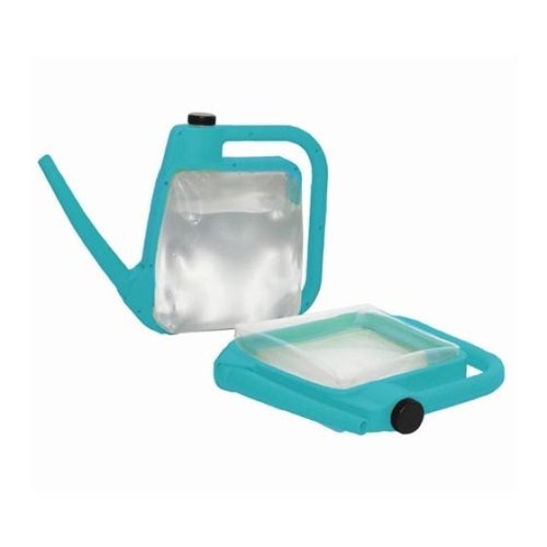 Blue watercan watering - watercan,
