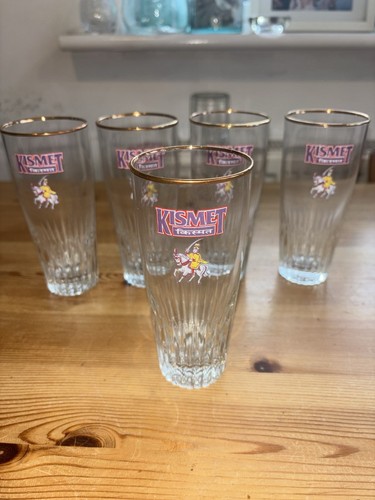 Vintage kismet beer - beer, glasses