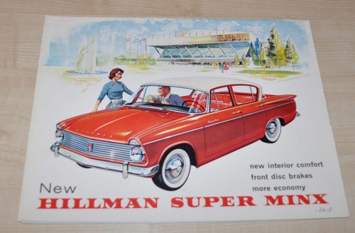 Hillman super minx brochure - minx,