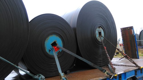 Scrap conveyor belt rubber - scrap,