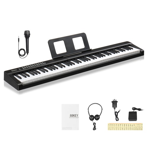 Key digital piano - 88-key,
