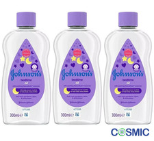 3 X Johnson's Baby Bedtime Oil