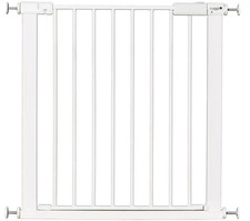 Cuggl Pressure Fit Toddler Safety Gate Double Locking system 2 Way Opening-White