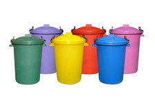 80L PLASTIC DUSTBIN FOOD GRADE