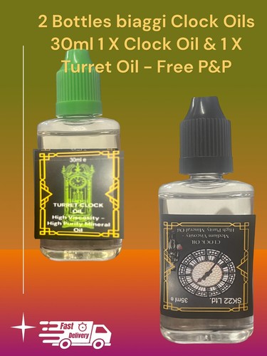 Bottles biaggi clock oils - bottles,
