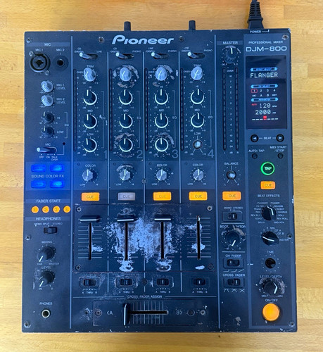 Pioneer djm 800 channel - djm-800, 4-channel