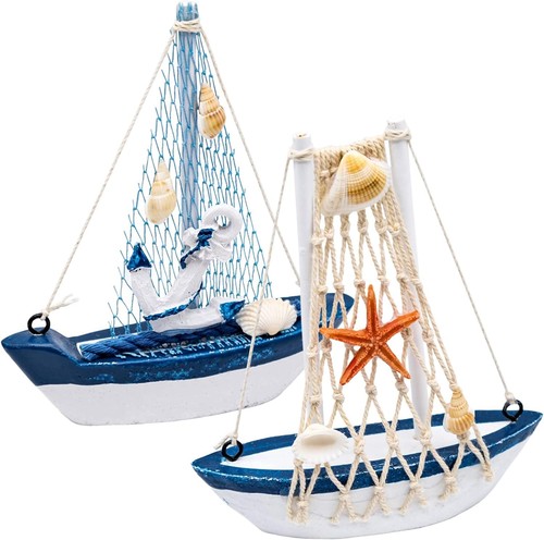 Pcs mini sailboat decor - sailboat,