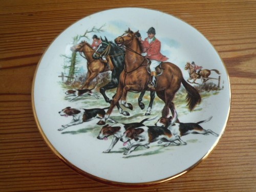 Vintage china trinket - china, tray