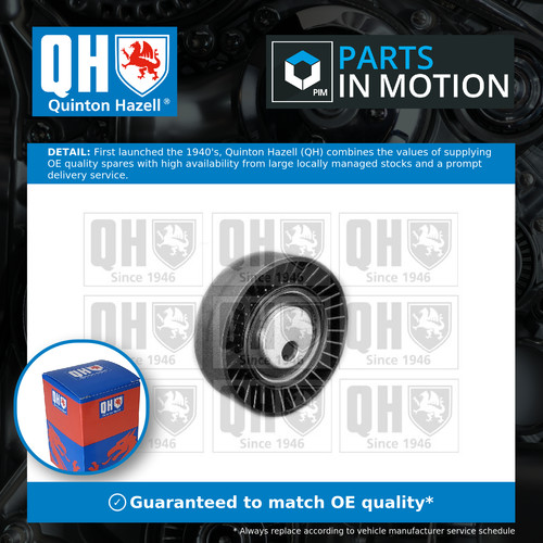 Aux belt idler pulley fits - idler,