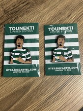 Sebastian Tounekti - Hoidy Celtic FC Badge -  No Sponsor  Rare And Non Rare