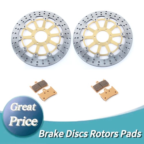Front brake discs pads - front,