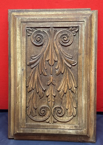 Large carved wooden panel - large, old