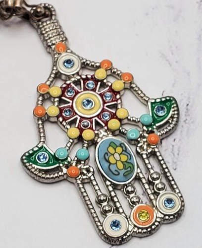 Handmade enamel and czech - enamel,