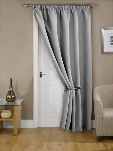 Thermal blackout door curtain - thermal,