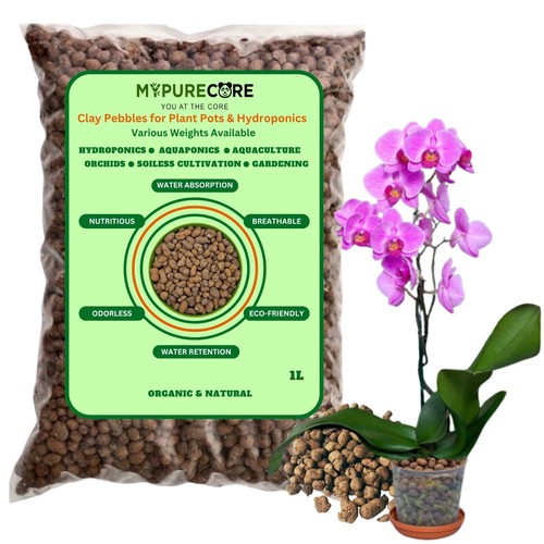 Clay pebbles for - clay, –