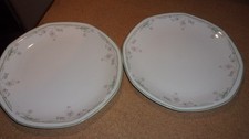 LOVELY * PAIR  ROYAL DOULTON CAPRICE PATTERN 10.5" DINNER PLATES