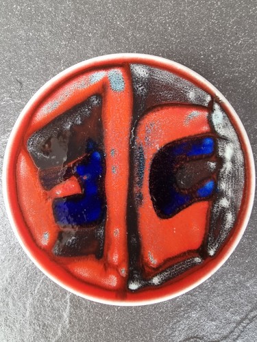 Poole pottery delphis pin dish - pottery,
