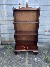 Vintage Wooden Bookcase Shelf