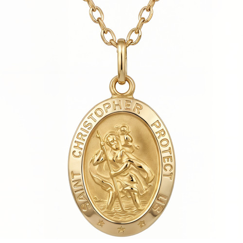 9ct gold christopher - gold,