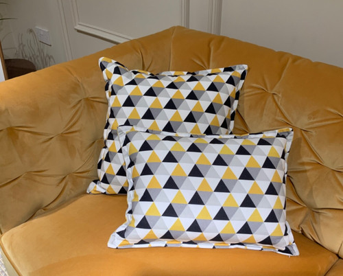 Natuzzi rombi cushion set - -,