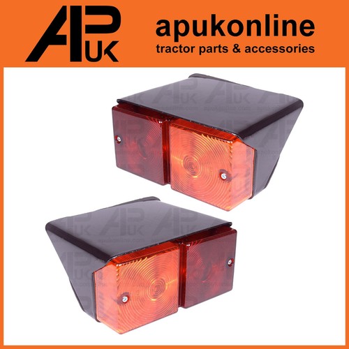 Pair rear lights lamp - rear, rh
