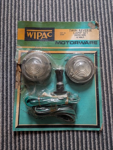 Vintage wipac twin reverse - vintage,