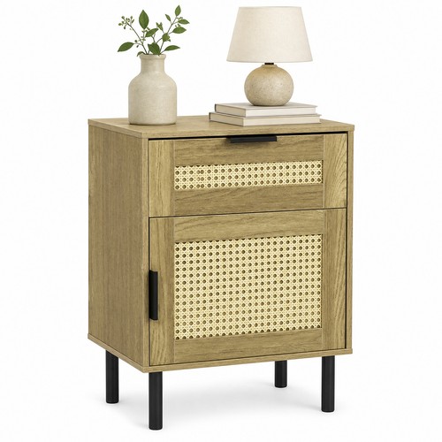 Costway bedside table with - bedside,