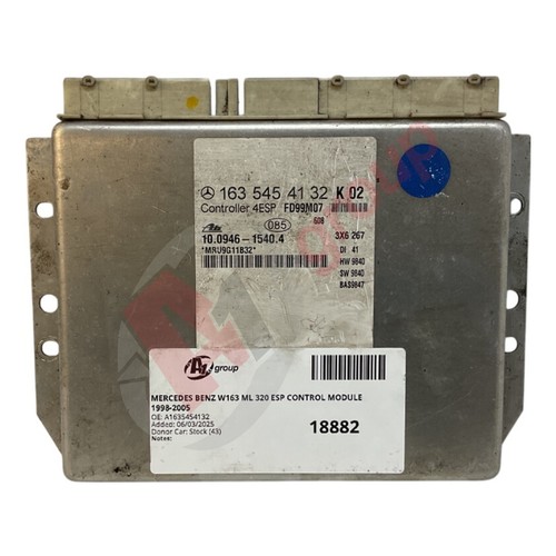Mercedes benz w163 320 esp - w163,