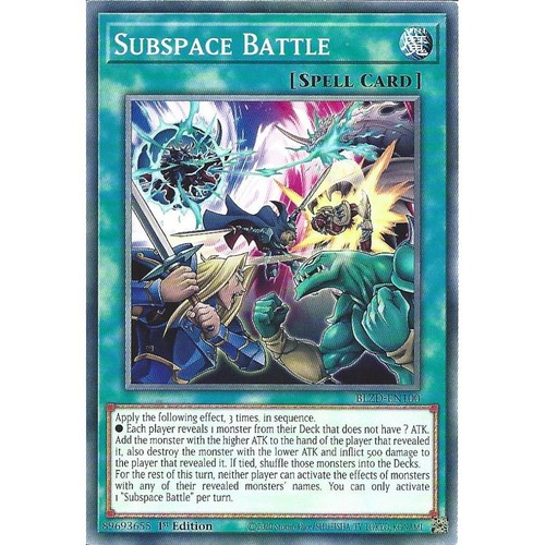 Blzd en100 subspace battle - subspace,