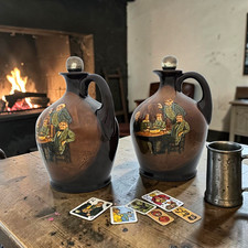 Pair Royal Doulton Kingsware