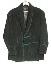 VINTAGE BESPOKE GREEN VELVET